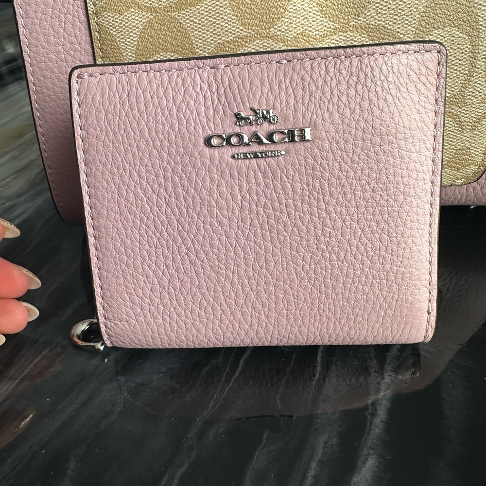 COACH Mini Lane with matching wallet NWOT - Picture 8 of 10